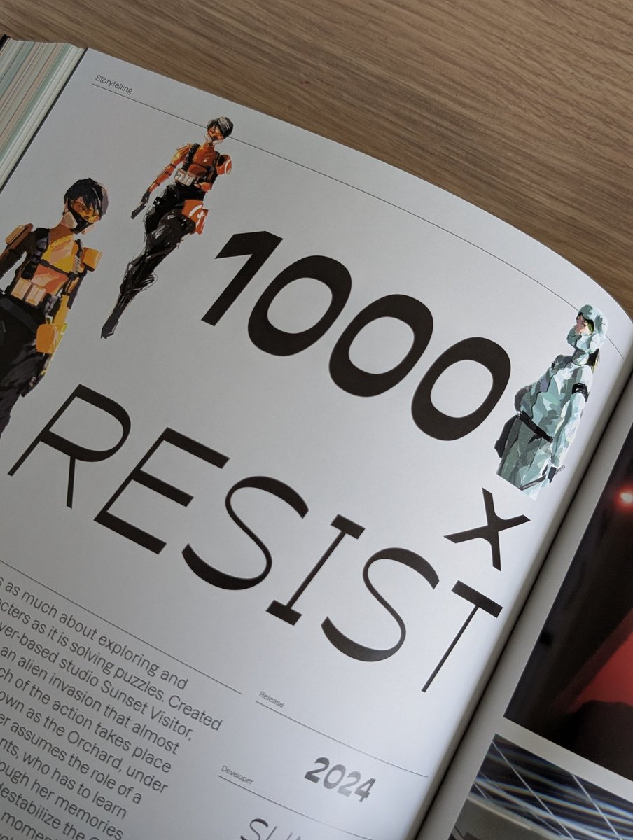 nathanpgibson's tweet photo. 1000×RESIST builds a striking sci-fi
world where memory, identity, and performance collide in bold visual form. 

Explore how its layered storytelling and art direction were developed in Indie Game Works.

#IndieGames #GameDev #GameArt @sunsetvisitor @FellowTravellr @RemySiu https://t.co/qDCbm3LDwF