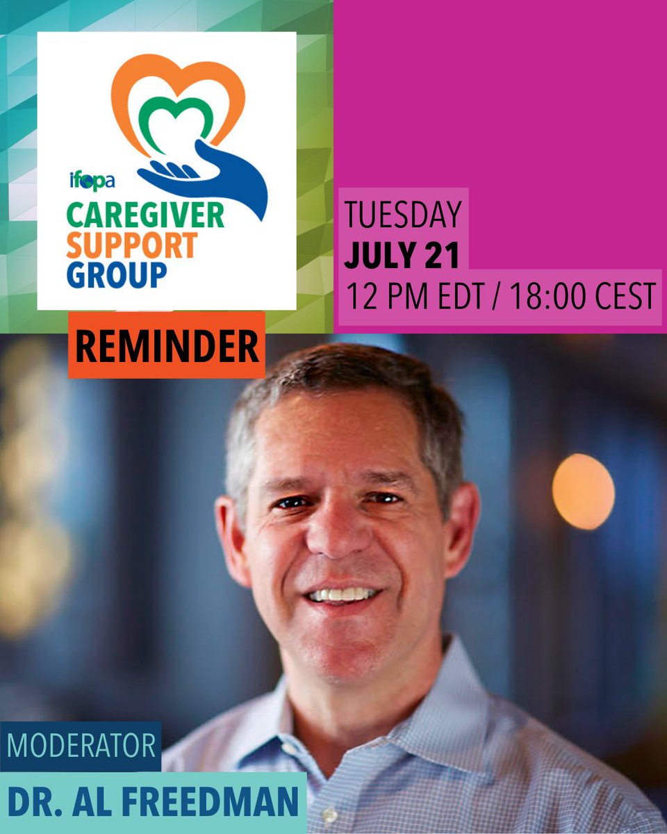 ifopa's tweet photo. 🧡 Caring for someone with FOP is a unique journey—you don’t have to do it alone.

Join our Caregiver Support Group on July, 21 from 12–1 PM EDT / 18:00–19:00 CEST to connect, share, and support one another.

🧬 Led by psychologist Dr. Al Freedman (@amf41)

🔗 https://t.co/gINePtVVjO #FOPawareness #RareDisease