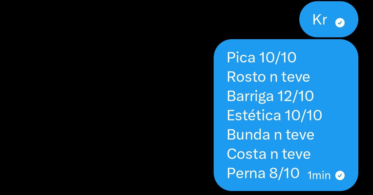 sircdoblues's tweet photo. Avalio tudo na sinceridade

🍆🍑💪🦵👀

 #PINTOSAWARDS #PINTOSAWARD #PINTOAWARDS #XOTAAWARDS #PEITOSAWARDSㅤ #brotheragem #BRODERAGEM #PINTOSAWARa https://t.co/Uuc406lRhy