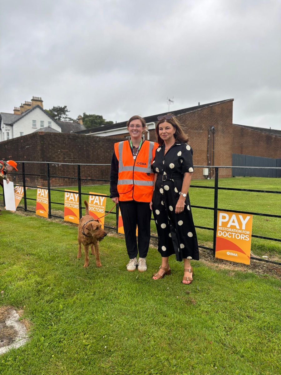 BMA_NIRDC's tweet photo. As always, we would like to thank our strike dogs for bringing their owners to the demos yesterday. 🐾 

#FullPayRestoration #PuppyPower https://t.co/uC4tUPKqly
