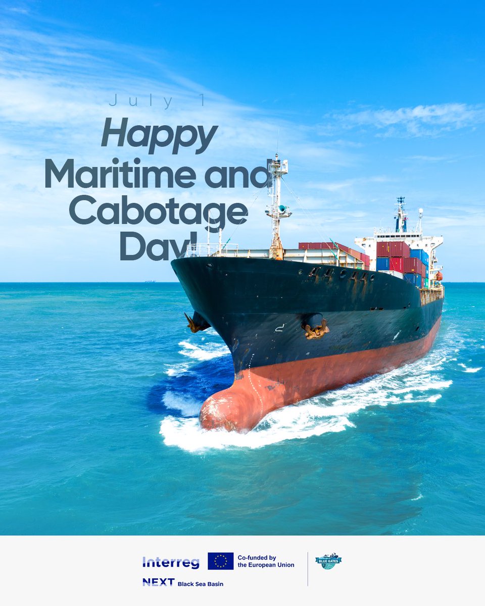 BlueGatesProje's tweet photo. Happy Maritime and Cabotage Day! https://t.co/TUMzCs5mYv