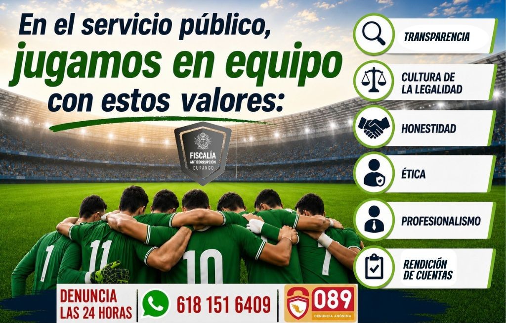 Fiscalía Anticorrupción Durango tweet media