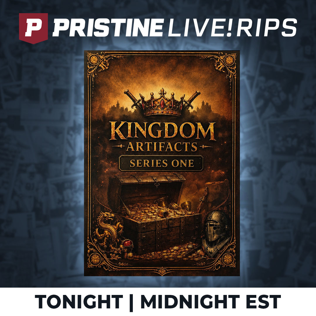 PristineAuction's tweet photo. It's TUESDAY and we've got a special PRISTINE RIPS starting @ Midnight EST! We're ripping Mystery Packs "Kingdom Artifacts" with 20 insane chasers. Bids start at just $1. Jump in now and win your mystery pack(s).
See a sneak peek of some of the chasers!