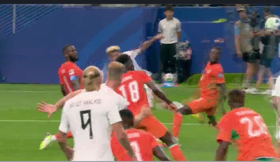 agent_outh's tweet photo. Another angle of the Norway goal 🥅 
What a curler from the edge ⚽️😜
Nusa ⚽️ https://t.co/L8IwOO2jQU