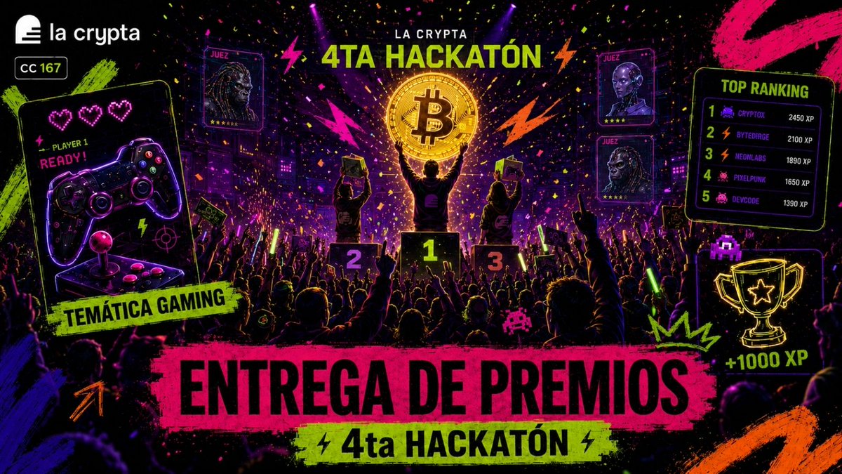 LaCryptaOk's tweet photo. 📯 CC 167 - Fin de la 4ta hackaton

HOY a las 18, por 🔴YouTube.
A las 17:45 arrancamos con la previa en el 🟣Discord. 

TEMARIO
⛏️ Se mina el primer bloque de StratumV2 
🇻🇪 Terremoto en Venezuela 
🏅 Cierre del ranking quincenal 
🥇 Entrega de premios de la 4ta hackatón https://t.co/sMXrvsj99N