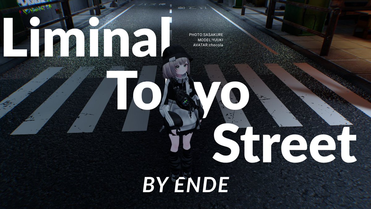 yuusasakure's tweet photo. 《Liminal Tokyo Street》。
そこに迷い込んだ者は、街に“対戦相手”を選ばれる。
理由も、ルールも、勝利条件も知らされない。
ただ一つだけ確かなこと。
夜明けまでに勝てなければ、東京から存在ごと消える。
――境界戦、開幕。
#VRCChat #仮想映画広告 #ENDE
素敵なワールドだった~! https://t.co/wtUP0uuIdB