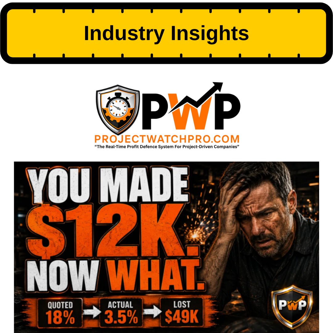 constructca's tweet photo. 💰 A $340K fabrication job delivered on time but only made $12K profit. Where did the other $49K go? Discover the hidden profit leaks costing fabrication shops thousands. 🏭📉 #Manufacturing #Construction #ConTech - Read the article 👉 https://t.co/ymcpAeKXGZ https://t.co/eksR3HNou2
