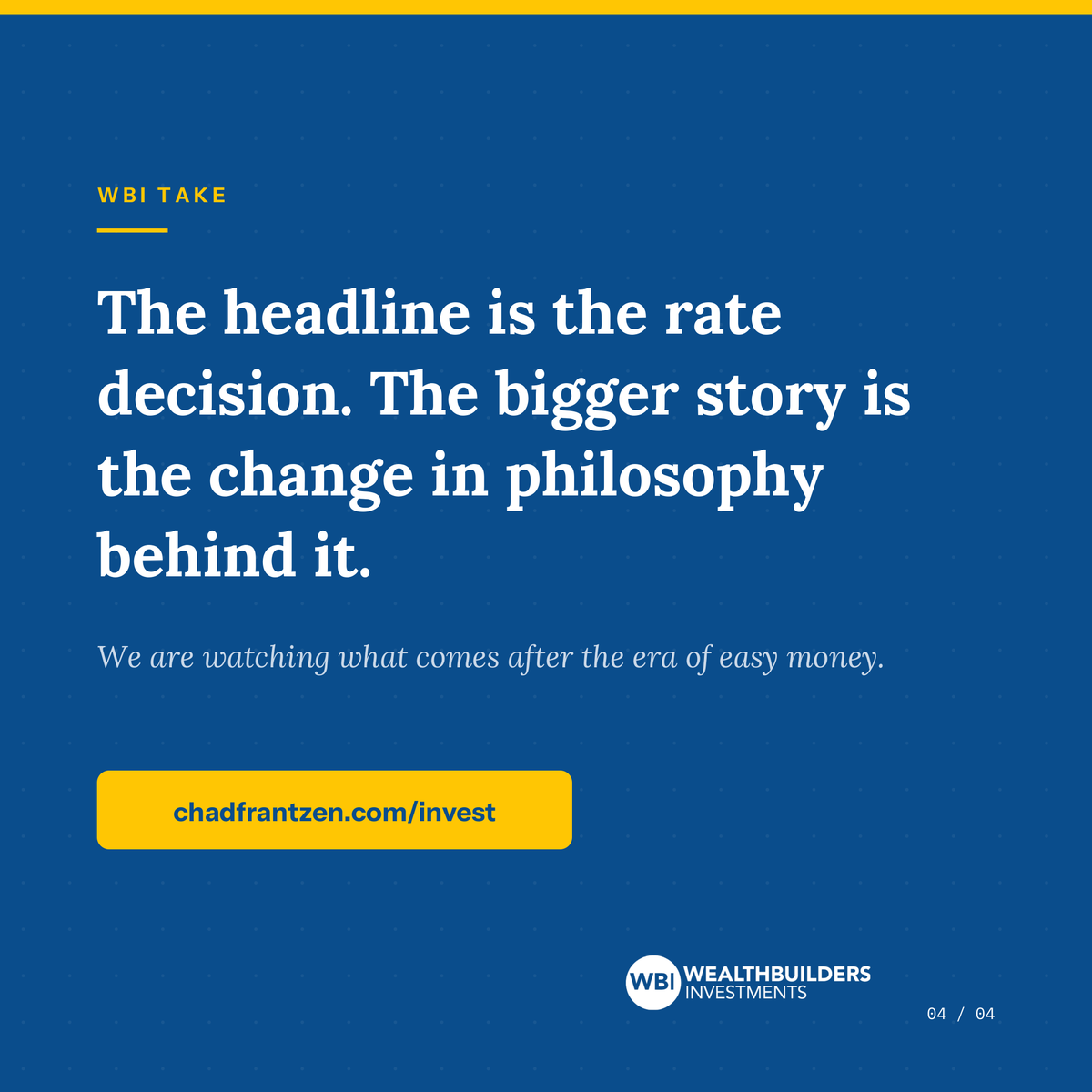 cwfrantzen's tweet photo. The market is watching for a rate cut. We are watching something bigger. A new Fed Chair, hot inflation, and a shaky US and Iran truce, and what they signal about where the financial system goes next. 
#Investing #Economy https://t.co/hCizYjSlUg