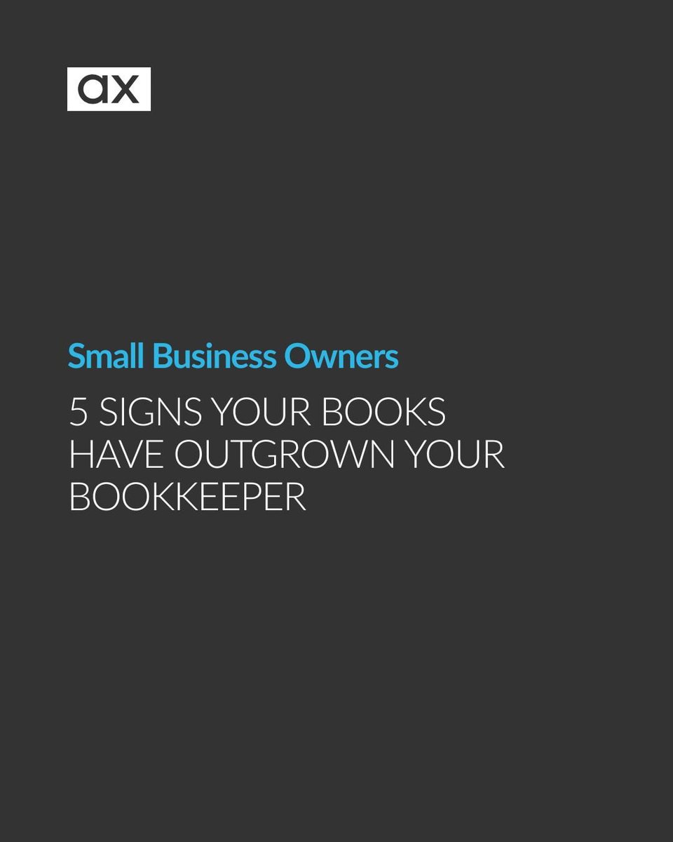 AccountixGrows's tweet photo. 5 signs your books have outgrown your bookkeeper:
→ Clean books, but can't tell which service lines are profitable
→ Reports always late
→ One person owns all the financial knowledge
→ Hiring on instinct
→ Cash surprises despite healthy revenue
Guide: https://t.co/PUoEYh70u6 https://t.co/5Pv1vh4Nrl