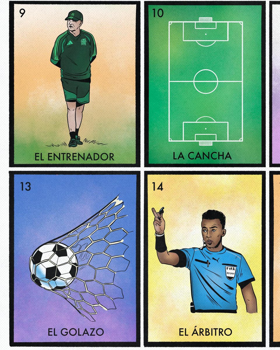 NeoMexicanismos's tweet photo. ¡Lotería! :::: por @art.ngp #neomexicanismos #mundial2026 #worldcup2026 https://t.co/WweSZJi8ST