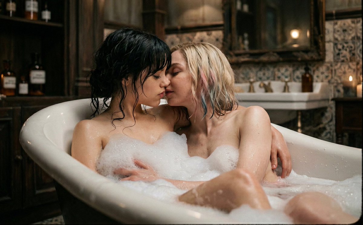 AiIvyNoir's tweet photo. A Wednesday in the life of...
🛁 Jenna Ortega &amp; Emma Myers 🛁 https://t.co/y1gZyeDu49