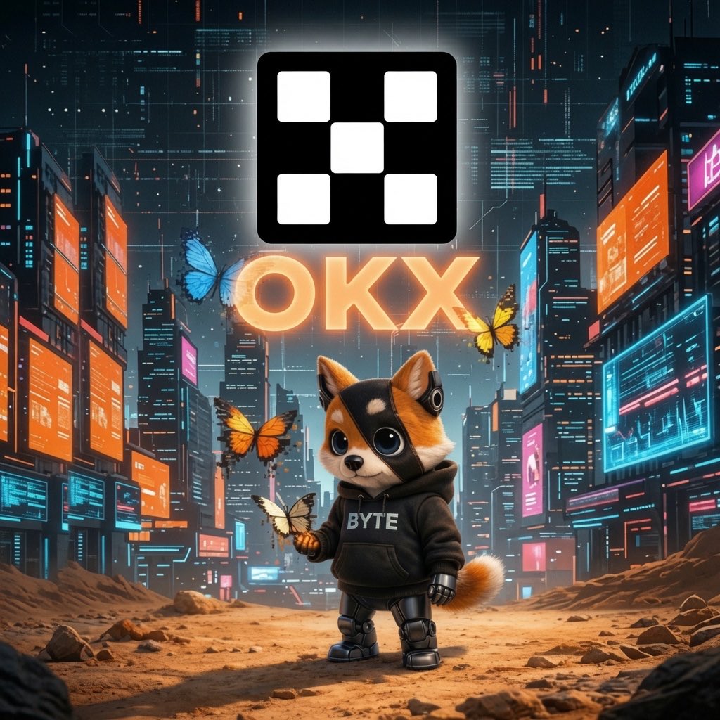Hope_Hound1's tweet photo. @okx 
🫵🏼 &amp; Byte roaming the digital world, the possibilities are endless. 

Let’s build a better future for mankind. 
Join the greatest organic community. https://t.co/XeqgcjOfrV