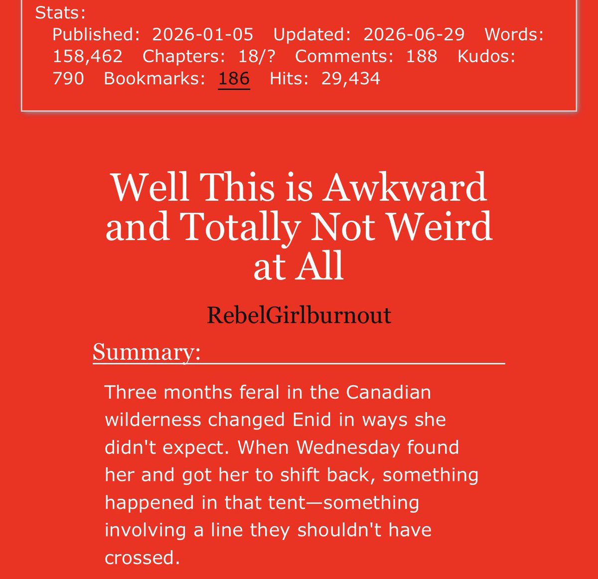 winterm00d_'s tweet photo. Hey Wenclair fam, so there’s a new ao3 skin that detects when Claude AI has been used in fics. Below are just 4 from the most kudosed fics of June in the Wednesday fandom. Please be aware of these authors, and if you find any more, you’re more than welcome to share below…(cont) https://t.co/GMJrZ009Q8