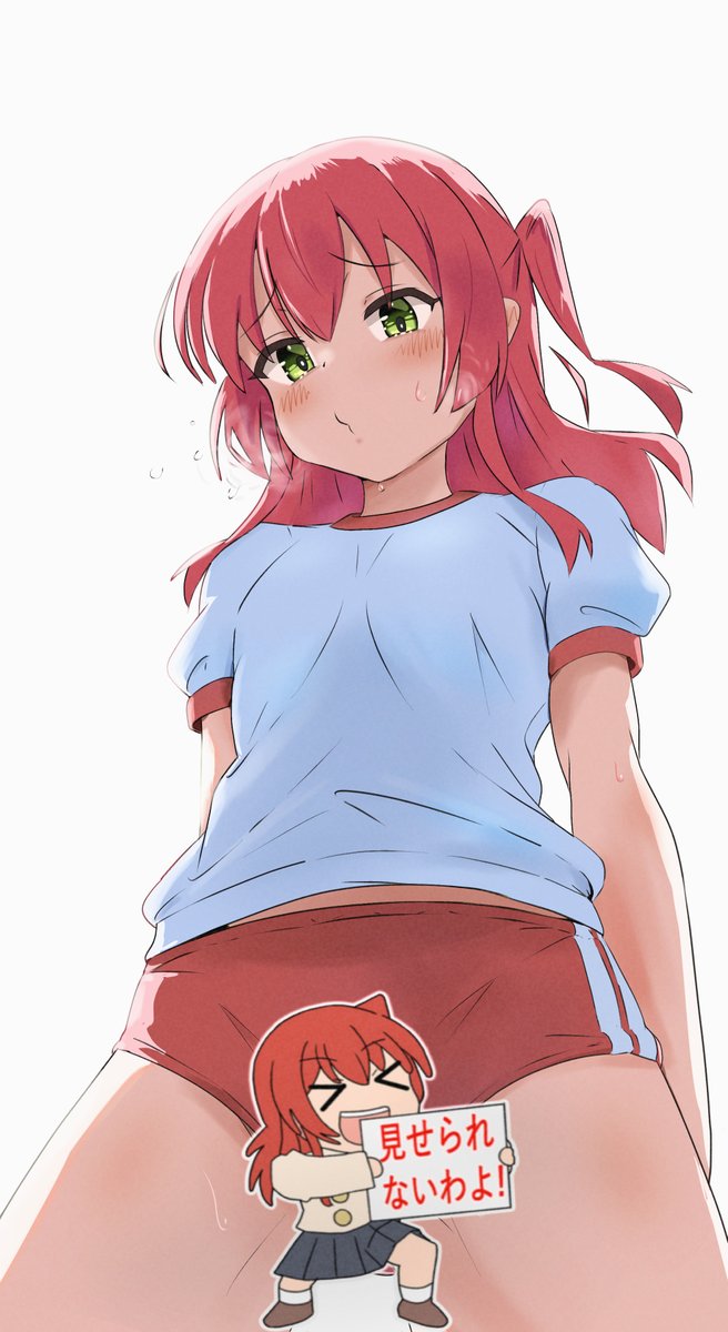 sim_evo's tweet photo. 体操服喜多ちゃん！そのに！ https://t.co/9uWr7Ar1hS