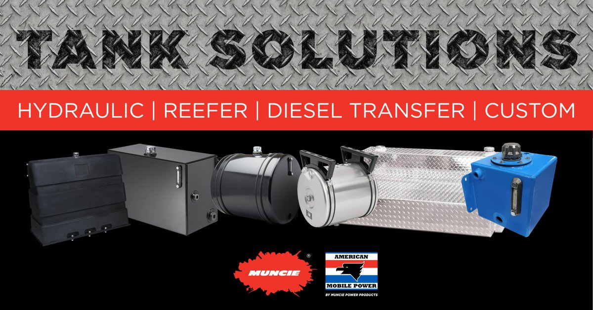 MunciePower's tweet photo. Premium, leak‑proof tanks engineered for strength with clean welds, a polished finish, and the quality testing that keeps you moving, not worrying about your equipment.
#HydraulicTanks #ReeferTanks #RefrigerationTanks #DieselTransferTanks #CustomTanks https://t.co/9PKOjS1kNG