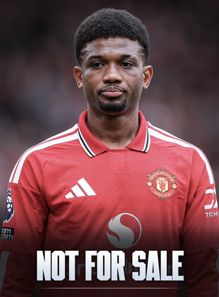Akinrotimi89785's tweet photo. 🚨 AMAD DIALLO NOT FOR SALE
Manchester United have blocked any potential move for Amad. Despite several clubs showing interest, he is staying at Old Trafford. United view him as a key part of Carrick's plans moving forward.

What do you think his current market value is? 💰👇 https://t.co/UvEj06RlkG
