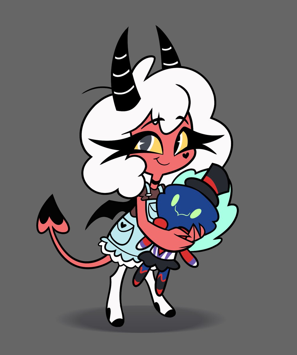 KStoooone's tweet photo. My Impsona—!! 
Huge thank you to Corntrees for drawing her for me ❤️I’m so, so, SO happy!! https://t.co/h4fqGWLpvd