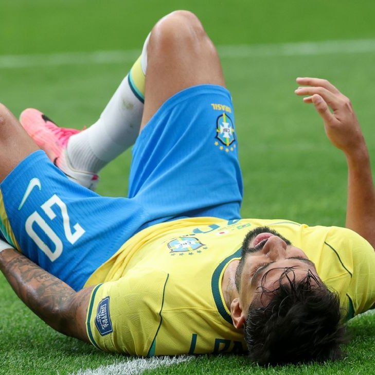 CentralFlaNacao's tweet photo. 🚨 De acordo com @_rodrigomattos_, a lesão de Lucas Paquetá é considerada GRAVE e o jogador não deve mais jogar na Copa do Mundo.

📸 Reprodução https://t.co/XHVHETyTqN