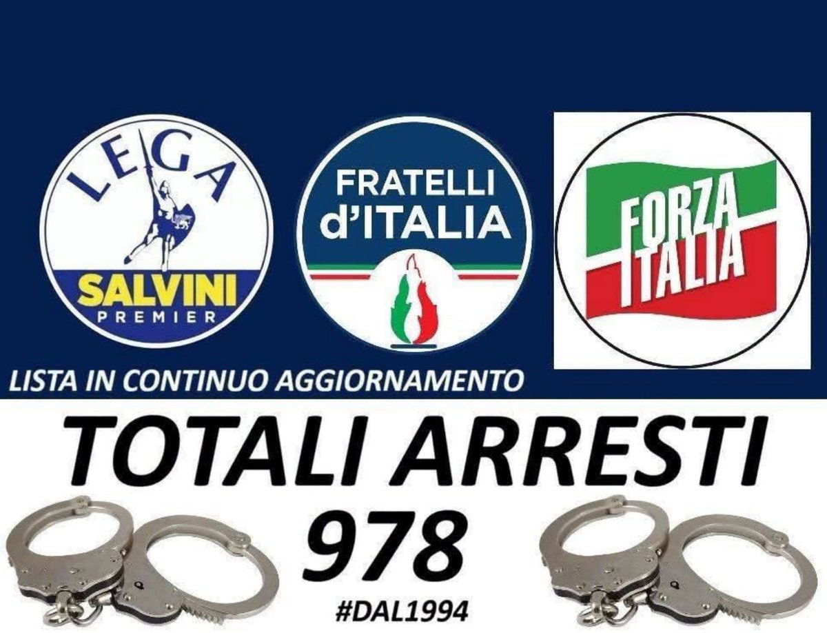 NuclearKastan's tweet photo. @FratellidItalia PORRO È UN VENDUTO E GRAN PARTE DELLA DESTRA DELINQUE È STATA ARRESTATA L'ALTRA PARTE È INDAGATA. https://t.co/5QMTVVUGBr