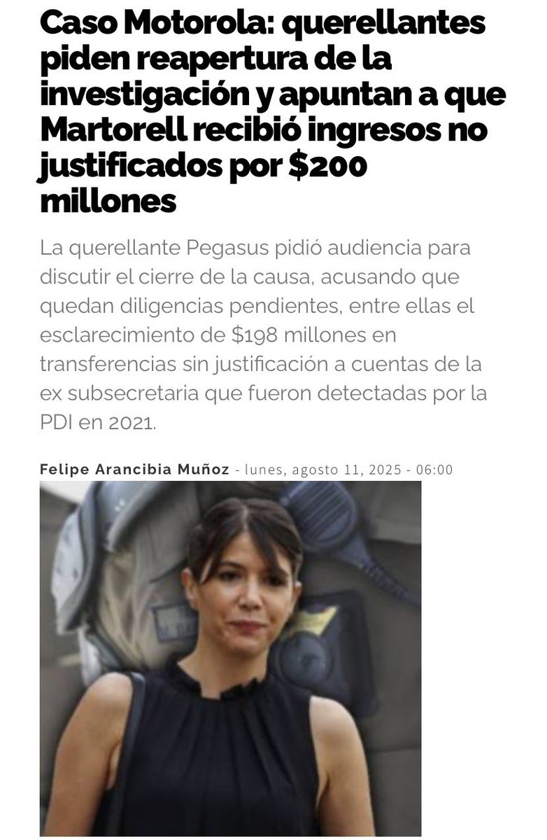 JeanShuffling's tweet photo. @T13 Martorell tiene mucha experiencia como subsecretaria de prevención del delito … https://t.co/cQiyiQGq0p
