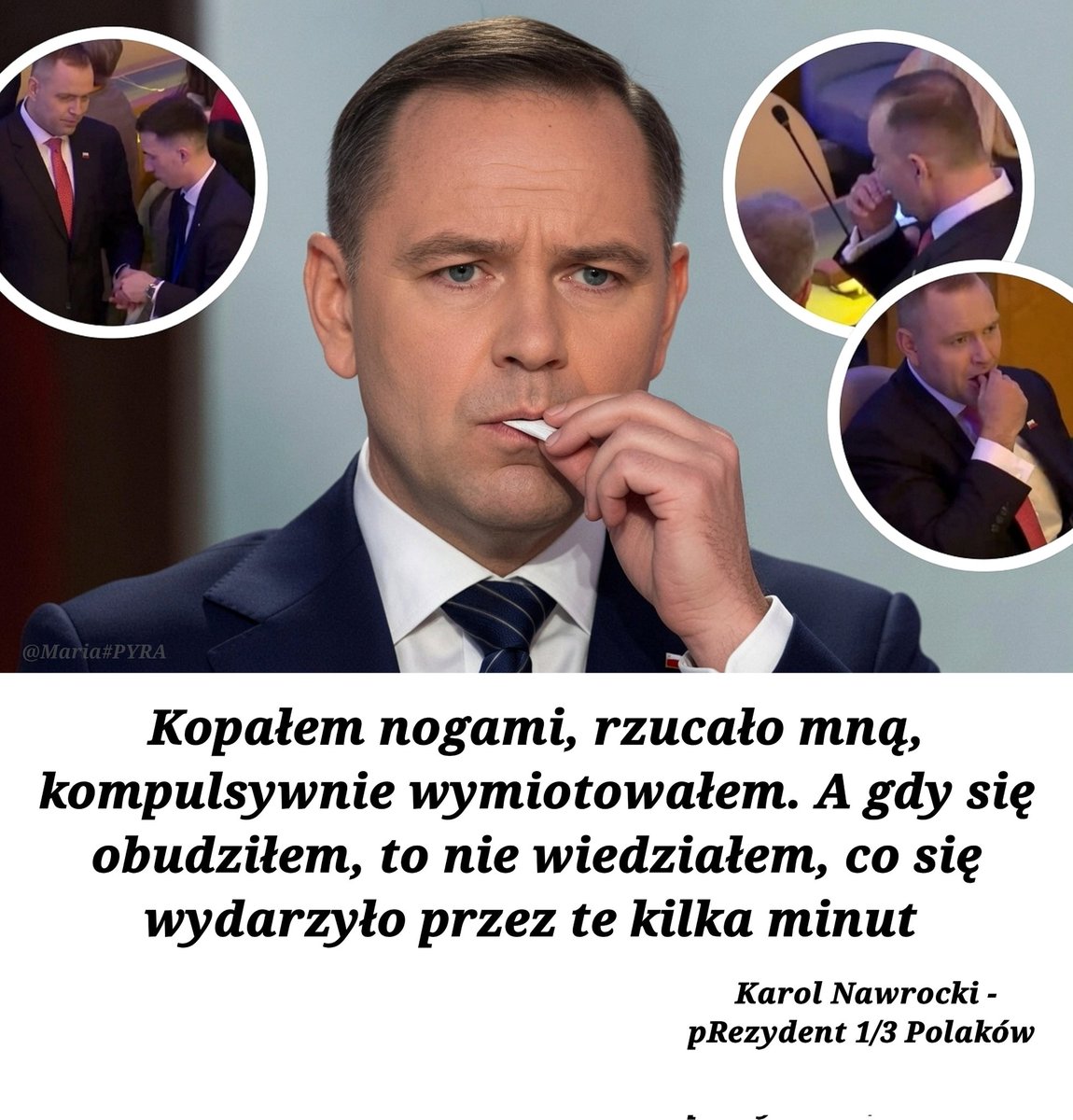 MariaLe85219860's tweet photo. @NawrockiKn Kontakt z rzeczywistością tracisz ty Nawrocki. Każdego dnia.

TO SIĘ LECZY ‼️ https://t.co/JXCajqsTqI