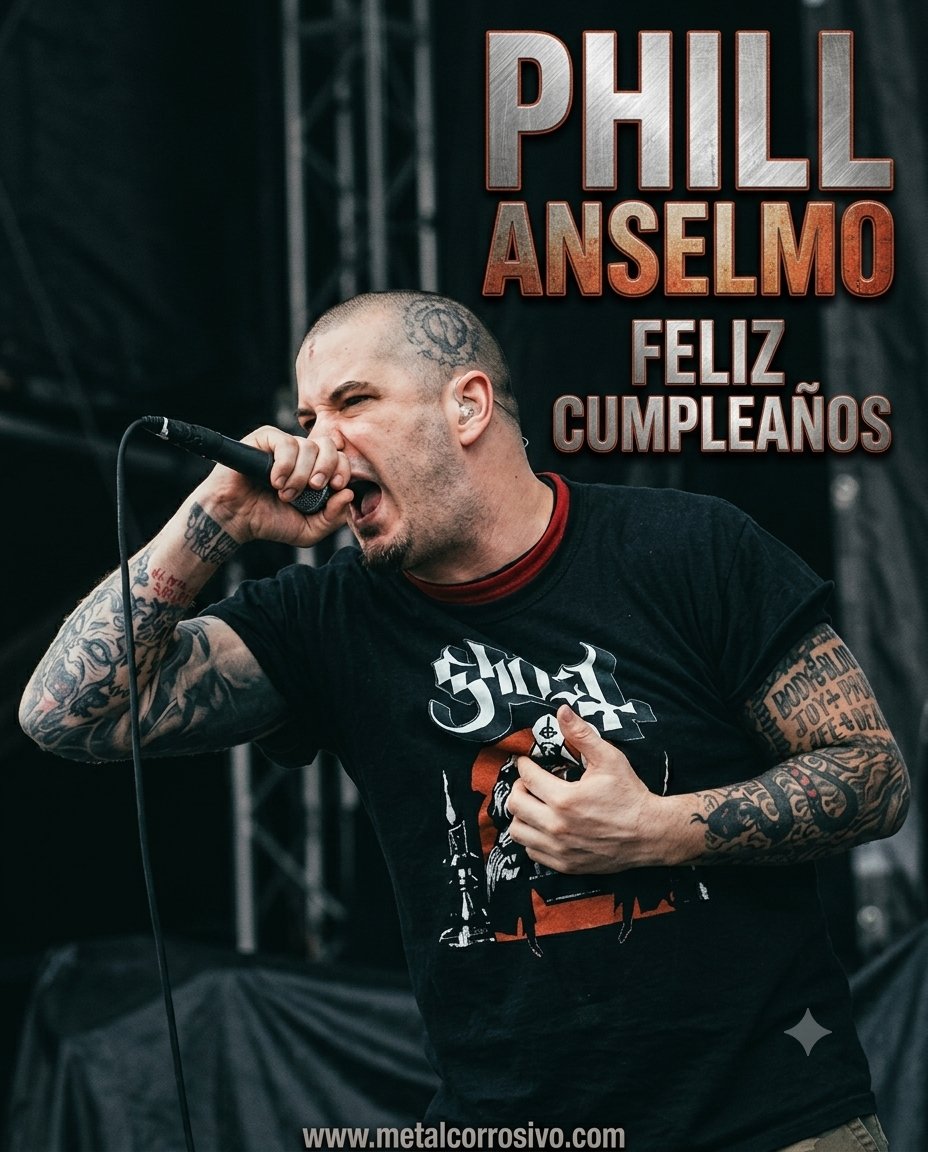 MetalInfernal's tweet photo. #FelizCumpleaños #phillanselmo #pantera https://t.co/Eb9sGPUX8Q