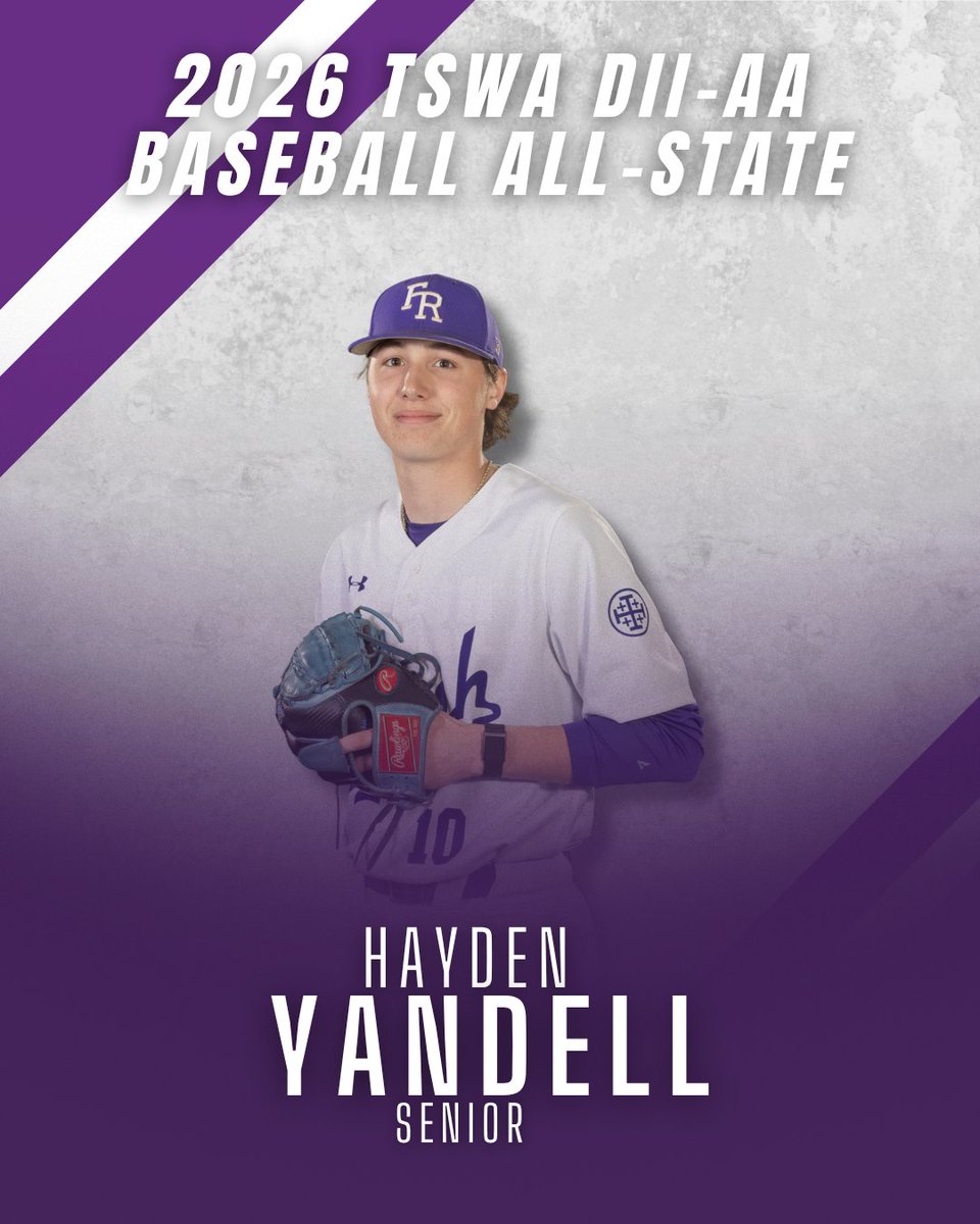 fatherryan's tweet photo. Congratulations to Hayden Yandell '26 on being named to the TSWA 2026 DII-AA All-State Baseball team! https://t.co/NkHpTIVF4D
