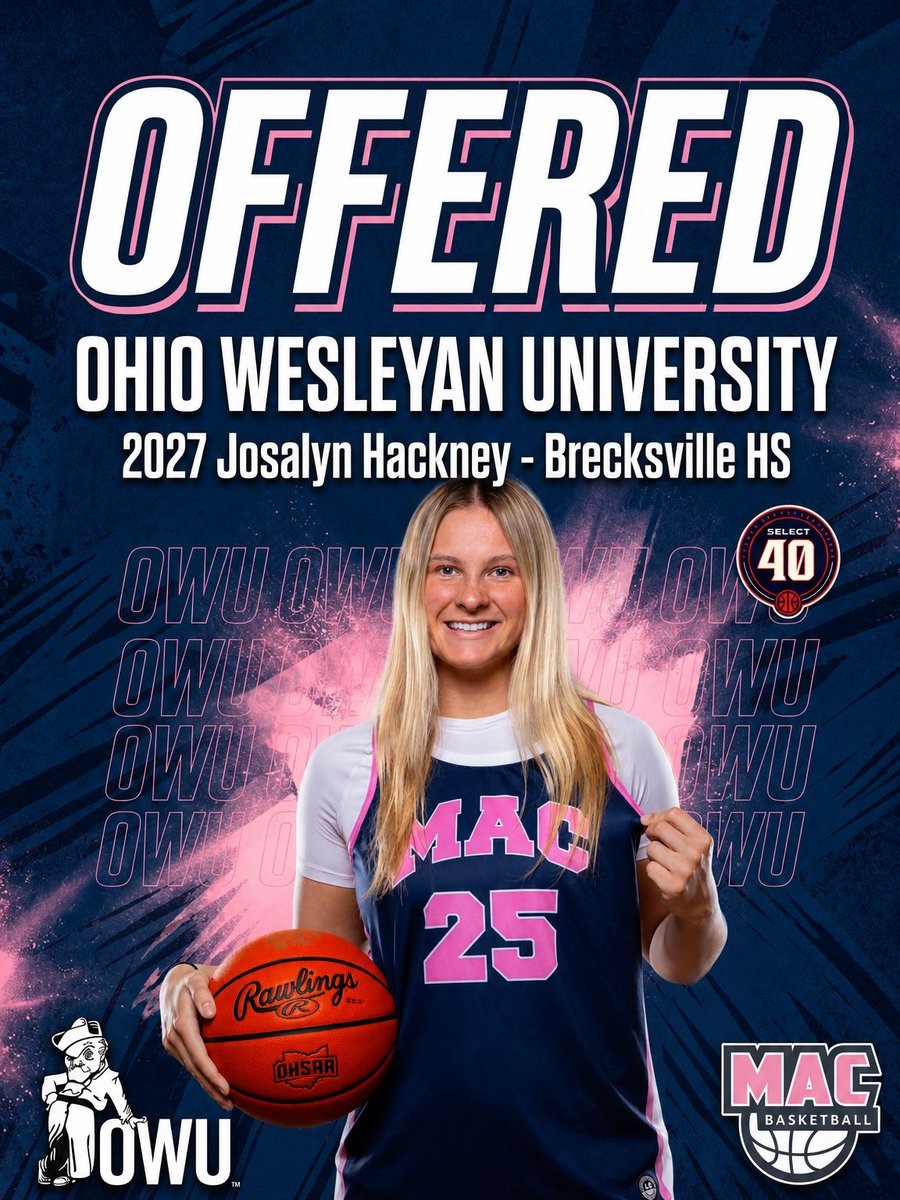 livelaughjoss25's tweet photo. After a great visit with Ohio Wesleyan, I am blessed to have received an offer! Thank you so much to Coach Cody and his staff for this opportunity! @MacBasketballUA @2027Mac @ladybeesbball @OWU_WBB https://t.co/vDdU5mKpE3