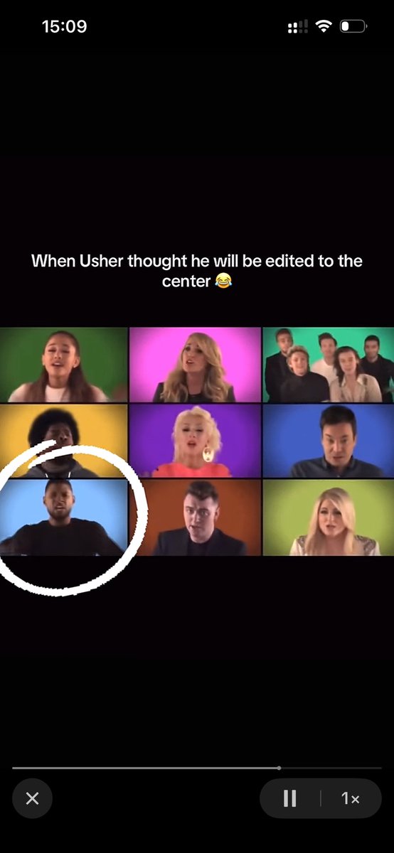 9woojos's tweet photo. @anjosvirtual Provavelmente fizeram isso pros fãs fazerem edição com outros clipes além da referência ao usher https://t.co/CkDZoPKeq0