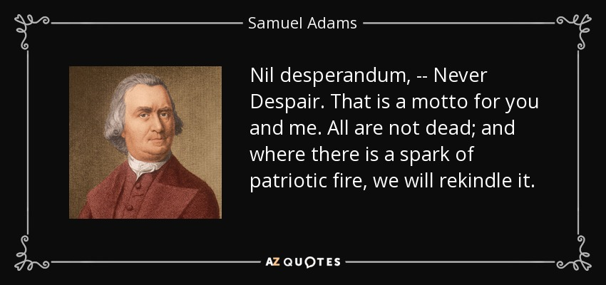 KaiserLoengramm's tweet photo. Nil Desperandum. https://t.co/hxArofaXGB