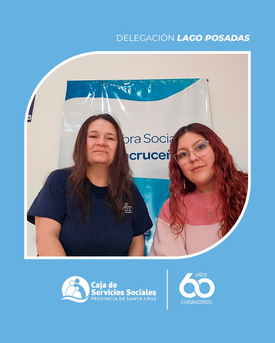 css_santacruz's tweet photo. 🤗 | La Delegación Lago Posadas en el 60° Aniversario.

Delegación Lago Posadas
Horario de atención: De 08:30 a 13:30 hs
Dirección: Amancay Esq. Av San Martin
Email: lagoposadas@css.gob.ar

Caja de Servicios Sociales | 60 años cuidándonos. https://t.co/VeQPU7wrbu