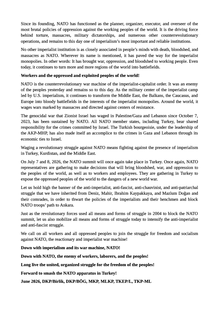 MLKP Turkey/Kurdistan tweet media