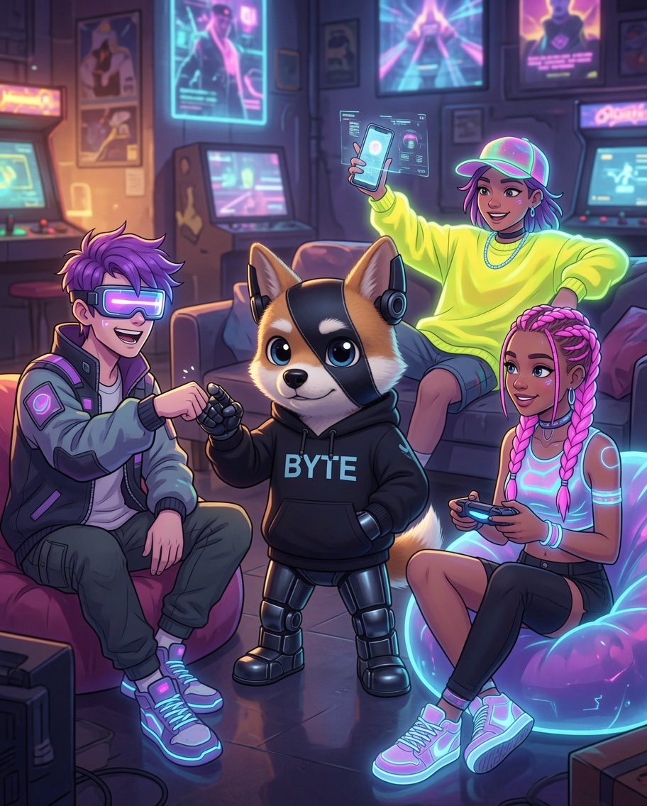 Hope_Hound1's tweet photo. Come to the fun side, some call it ethereum:0xde342a3e269056fc3305f9e315f4c40d917ba521 
A world that everyone is talking about. 
That digital Ai dog. https://t.co/gvbvurOy4g