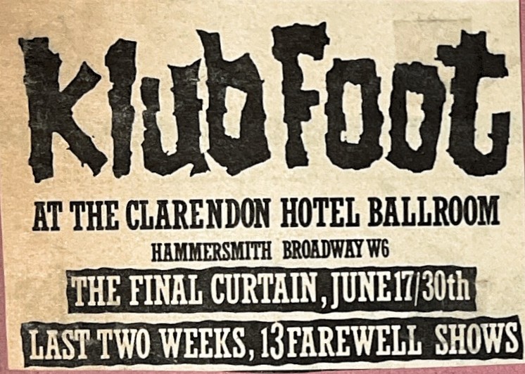 Spegazzinii's tweet photo. #OTD #ghstdance @Annemariehurst4 @thegarymarx #klubfoot #clarendon #salvation @heartlandforum 

1988 - Ghast Dance at The Clarendon Hammersmith London with Salvation https://t.co/uq8FmiWO10