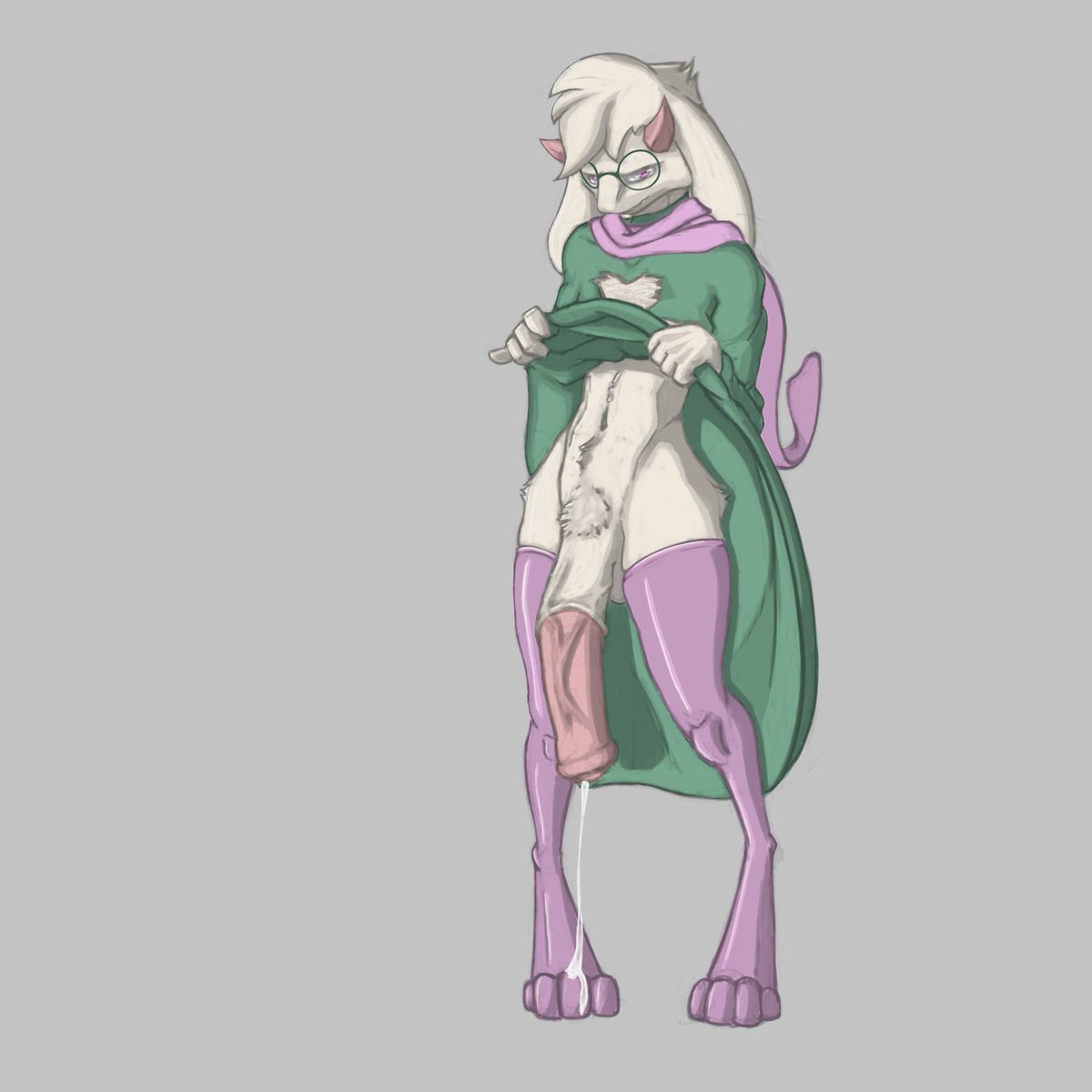 rocepok's tweet photo. The reason why Ralsei is always in a dress? https://t.co/xk4AOBY8ws