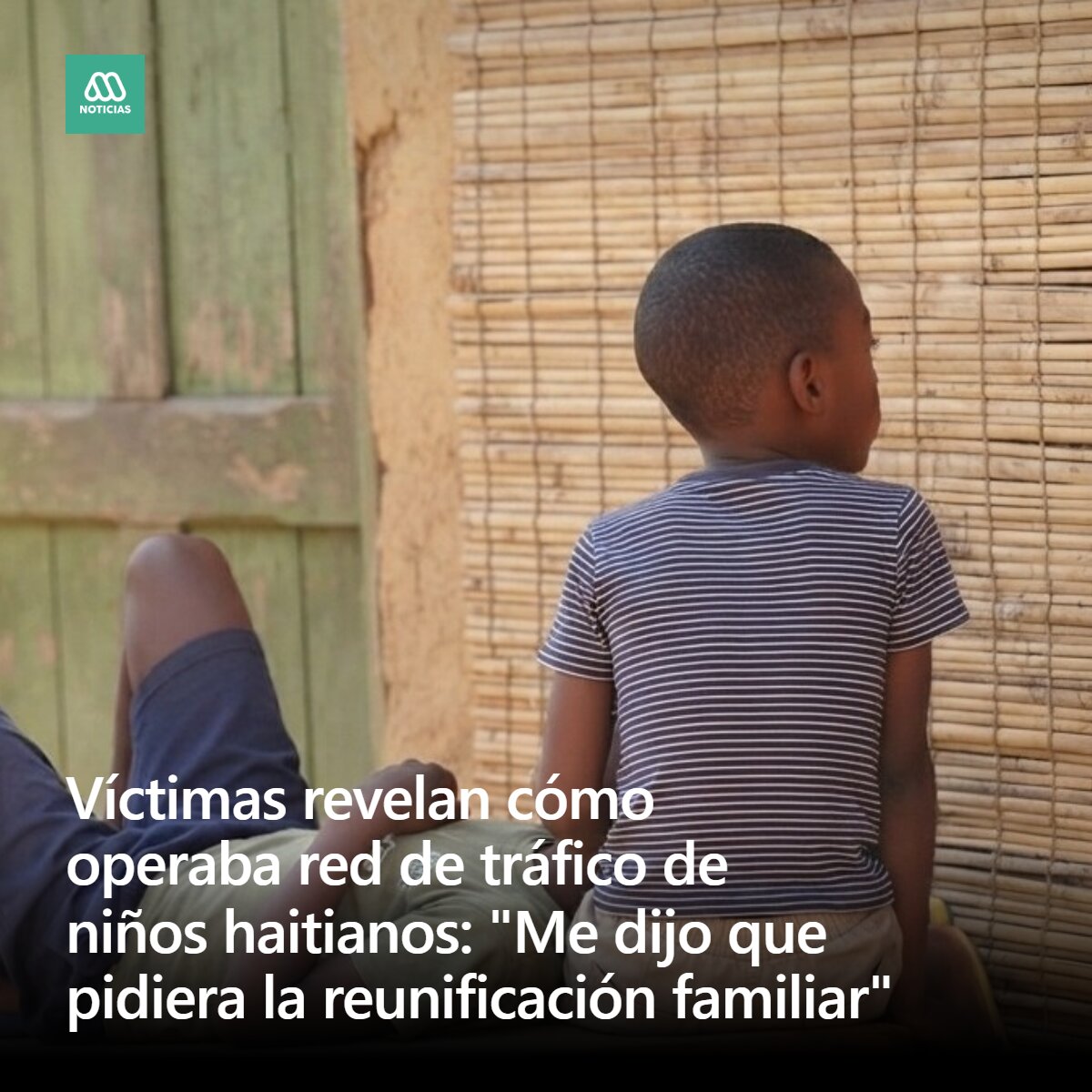 meganoticiascl's tweet photo. 🔴 #MegaInvestiga| Dos padres haitianos relataron que pagaron millones para traer a sus hijos a Chile, pero los menores quedaron retenidos por meses en República Dominicana. La Fiscalía investiga una red que habría movilizado más de $800 millones. https://t.co/O4JPAnioqL