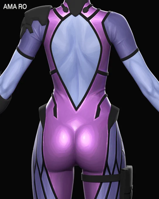 Got some more progress on the bodysuit really enjoying the hand-painting process Would love to hear your thoughts!