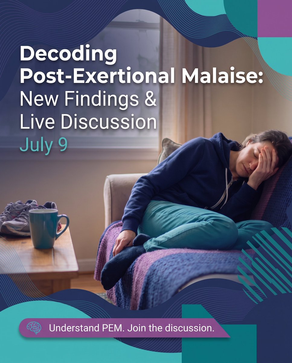 mefmbc's tweet photo. New research may explain why exertion hits so hard in ME/CFS. Read more + register for OMF's July 9 Journal Club: https://t.co/tLGm0OwIRp

https://t.co/JqJZlMA8de https://t.co/xaFRtOHAJ7