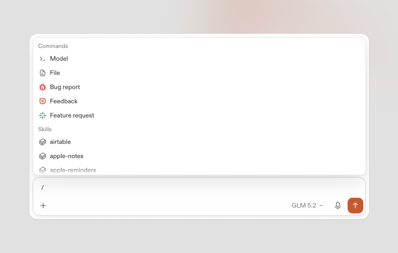 washuta's tweet photo. Also... we have / commands, so you can always drop bugs (don't go easy!) and feedback via the app itself, and it won't charge you any credits.