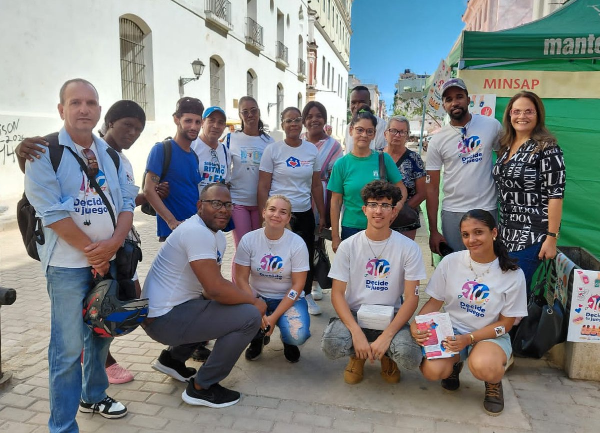 opscuba's tweet photo. 🤝Esta iniciativa, liderada por @MINSAPCuba, cuenta con financiamiento de la Ayuda Humanitaria de la Unión Europea 🇪🇺 y el apoyo de OPS/OMS Cuba y @UNFPACuba.

🧵(2/3) https://t.co/ilFOPwmfD0