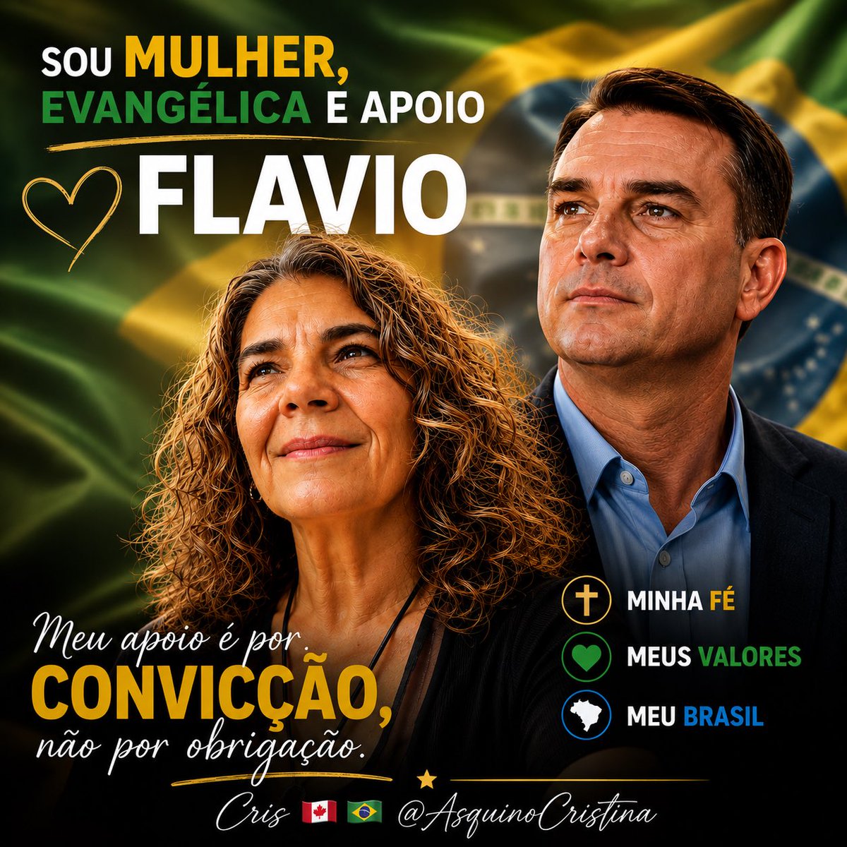 AsquinoCristina's tweet photo. #SouMulherVotoFlavioBolsonaro
 #SouMulherVotoFlavioBolsonaro

#SouMulherVotoFlavioBolsonaro https://t.co/Rai2rJG4Ez