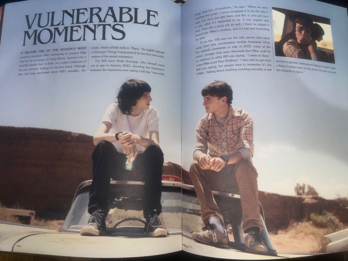 coldtothetouchh's tweet photo. Finn saying he also wishes Mike wasnt so oblivious to Will’s feelings UGHHH https://t.co/Gs1yqgG43g