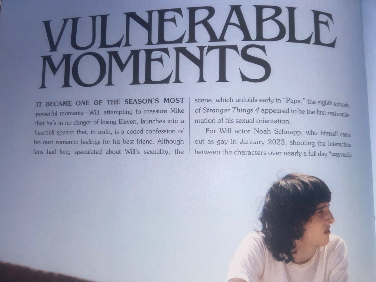 coldtothetouchh's tweet photo. Finn saying he also wishes Mike wasnt so oblivious to Will’s feelings UGHHH https://t.co/Gs1yqgG43g