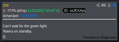 7thDean's tweet photo. The Department of War CTO's post " The American warfighter always prevails.🇺🇸" with a meme of a Continental Army soldier from 1776 celebrated the 250th anniversary of America and has a timestamp of 2:06 PM EST

Q 206
Can’t wait for the green light.
Teams on standby. 
Q

🚨The Comm: The American warfighter always prevails and we can't wait for the green light. We are standing by!🪖👊🇺🇸🫡
