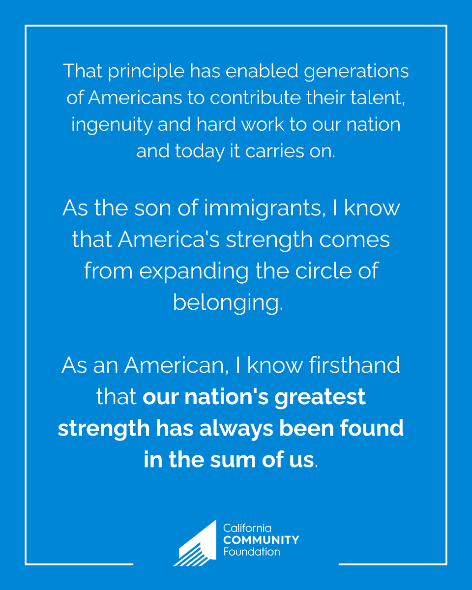 calfund's tweet photo. Today's Supreme Court decision affirms one of our nation's most enduring principles: that every child born in the US is an American citizen, equal in dignity and equal under the law.
 
CCF remains steadfast in the work of making liberty and equality real for every generation. https://t.co/CCdAYIzWCN