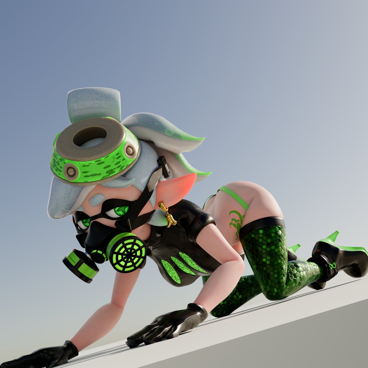 tproducitons445's tweet photo. Octo Marie bent over?! 👀🍑

Model Used: https://t.co/2G5AllcZfX 

#Splatoon, #Blender, #Marie, #Squid, #NSFW https://t.co/0MYiwYQp1L
