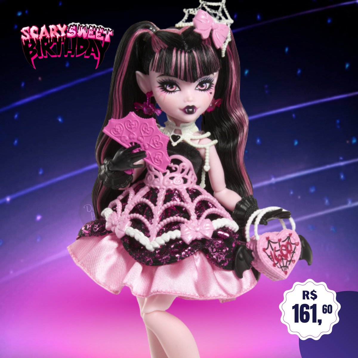 dollpromobr's tweet photo. DRACULAURA, Scary Sweet Birthday
🏷️ de R$: 329,99 por, R$: 161,60
🔗 https://t.co/sSzzoIwhJg

ℹ️ produto importado, todas as taxas já incluídas, valores de ICMS variam de acordo com seu estado, não é possível parcelar por ser uma compra internacional 
#ad https://t.co/KXakE6y0xR