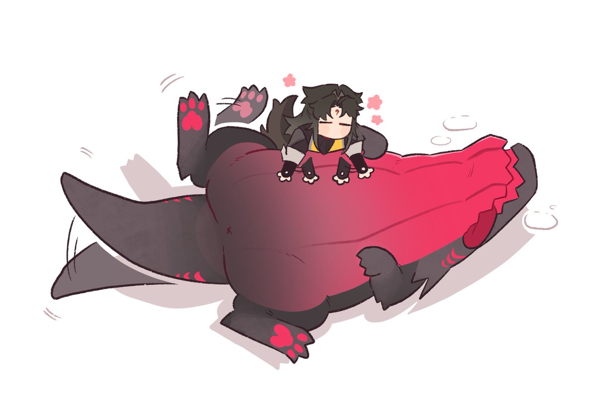 Tofuisstillsad's tweet photo. Love how every shiyuan’s fans agree to draw sobek on tl https://t.co/tC2DeVlwPC