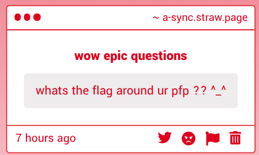 asyncsbest's tweet photo. // I HAVE NO CLUE WHICH ACCOUNT THIS WAS MEANT FOR SINCE BOTH OF THEM HAVE FLAGS AROUND THEM uhm the one on this acc is bi-curious and my main acc is almondsexual ^_^ mostly just a hc for this acc while the other is me personally.. https://t.co/mnilsuckZT