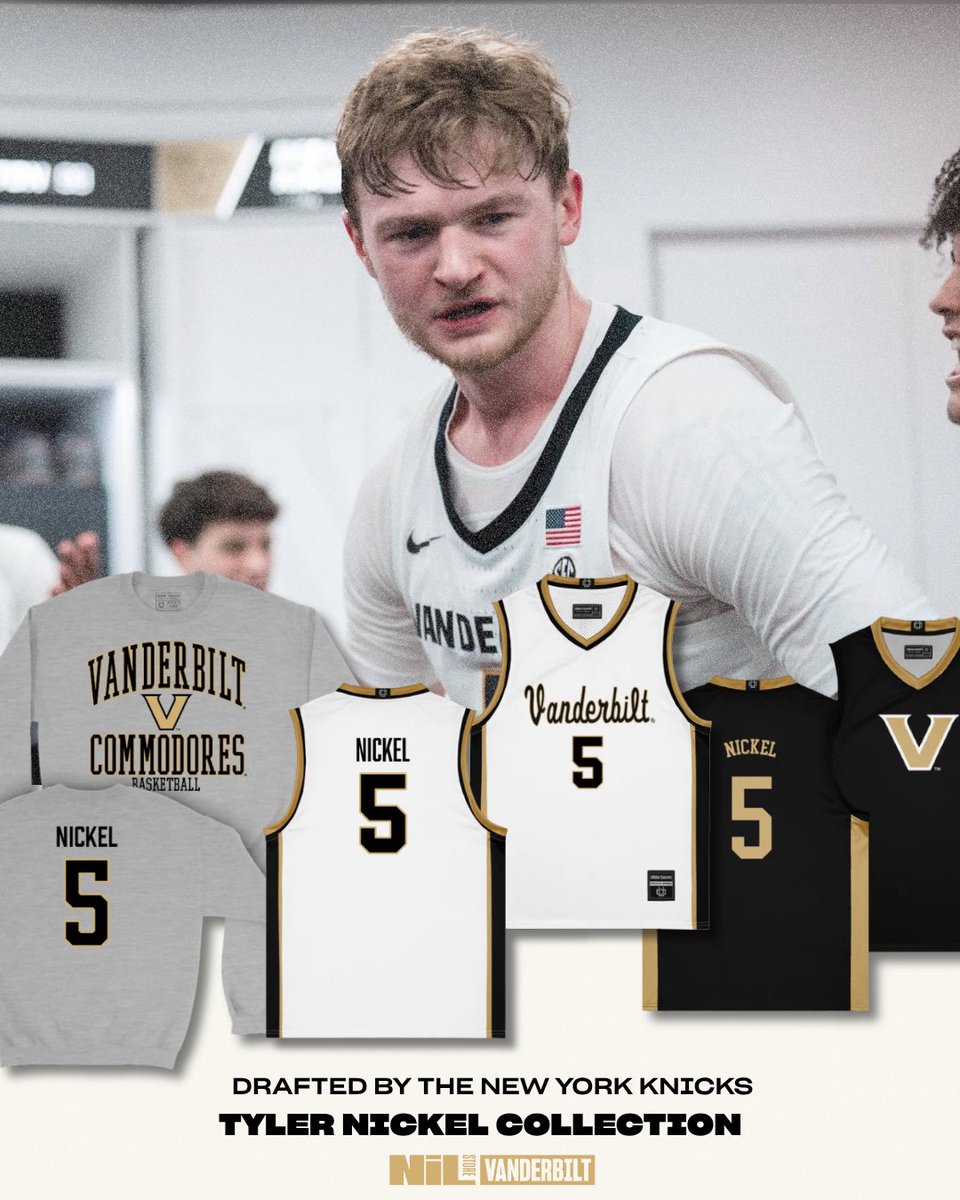 NILStoreVandy's tweet photo. Today is the LAST day to shop @tnick_5 merch before it leaves our website for good! 

Use code “NICKEL20” at checkout for 20% off! ⚓️⬇️

Shop: https://t.co/kr5xR9i2k5 https://t.co/jd9NJ3hyqo